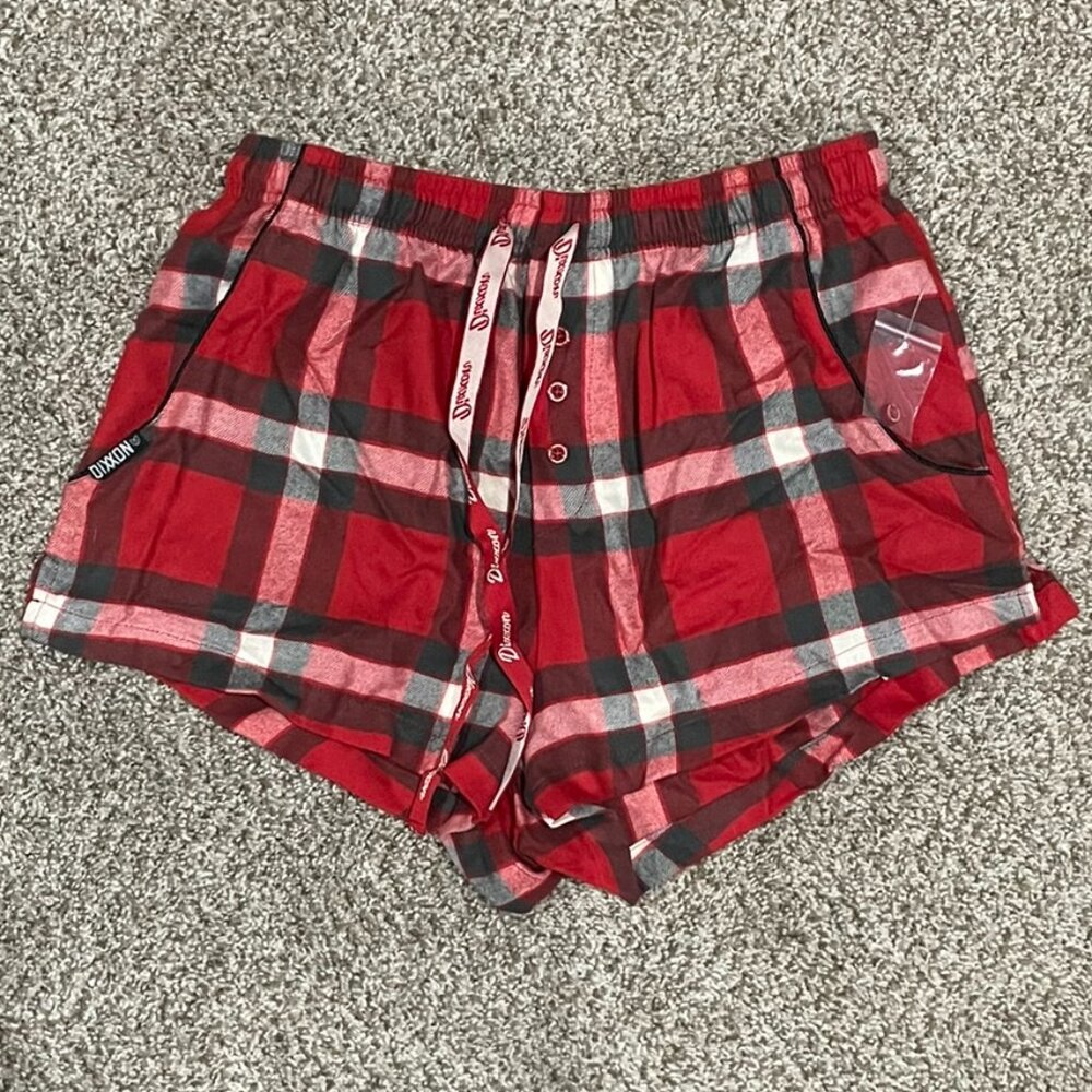 DIXXON Flannel Women's Pajama Shorts - New without tags